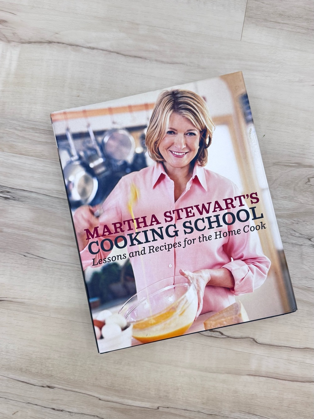 Martha Stewart Cooking School Lessons and Recipes Kitchen Techniques Cookbook
